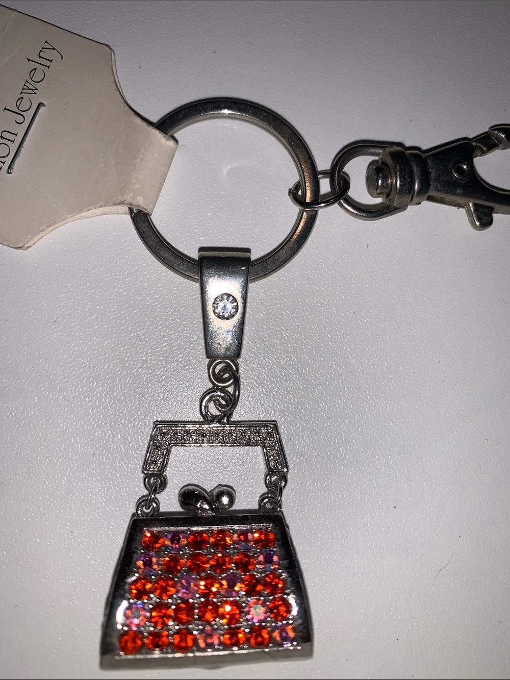 Crystal bag/purse charm Keychain